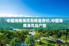 中国海南海花岛楼盘房价,中国海南海花岛户型