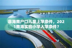 非海南户口儿童上学条件，2021南海实验小学入学条件？