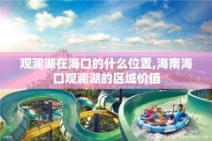 观澜湖在海口的什么位置,海南海口观澜湖的区域价值