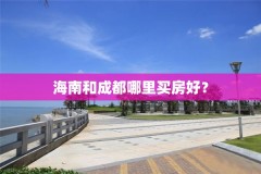 海南和成都哪里买房好？