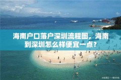 海南户口落户深圳流程图，海南到深圳怎么样便宜一点？