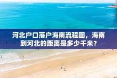 河北户口落户海南流程图，海南到河北的距离是多少千米？