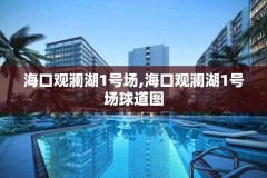 海口观澜湖1号场,海口观澜湖1号场球道图