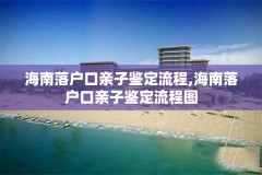 海南落户口亲子鉴定流程,海南落户口亲子鉴定流程图