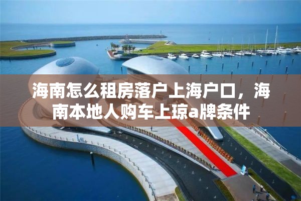 海南怎么租房落户上海户口，海南本地人购车上琼a牌条件