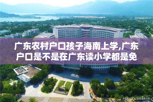 广东农村户口孩子海南上学,广东户口是不是在广东读小学都是免费的